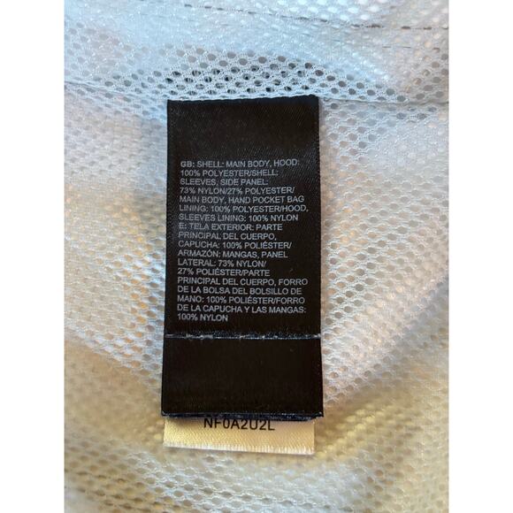 The North Face Girls Gray Full Zip Windbreaker DryVent Hooded Jacket 14/16 - Picture 7 of 11